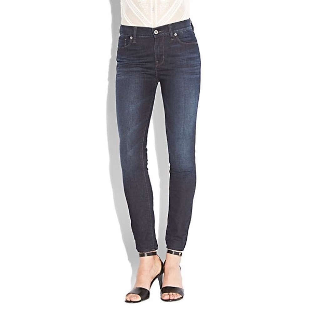 High Rise Lucky Brand Jeans 0/25 Ankle